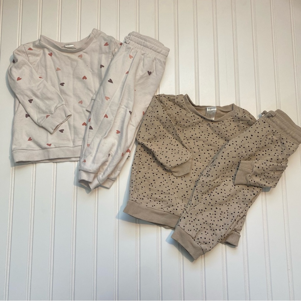 H&M Girls Sweater Outfit Bundle